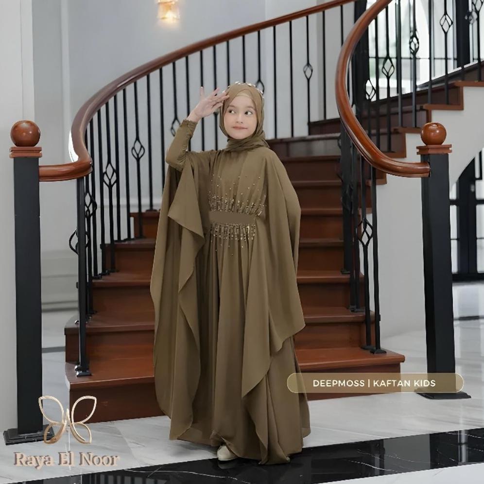 Cuci Gudang Mandocorefashion | Mayora Kaftan Anak Syarii Usia 7 Sampai 11 Tahun Terbaru Kekinian Ele