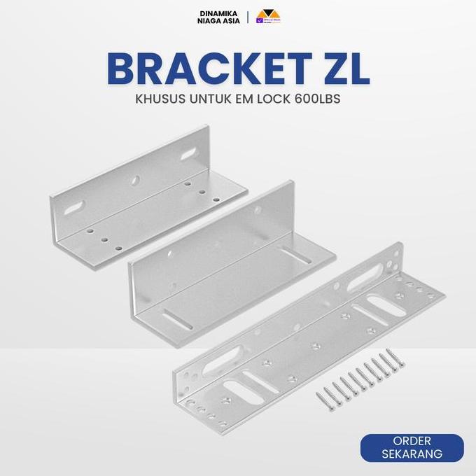 Bracket ZL Electro Magnetic Lock 600 Lbs Bracket EM Lock 600 Lbs
