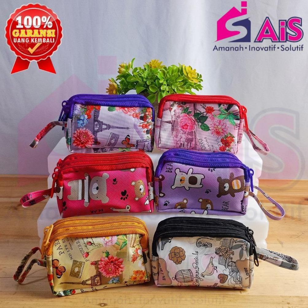 Value Pack Dompet Elegan Wanita Dompet Koin 3 Sekat Dompet 2 Sekat Premium Dompet Uang