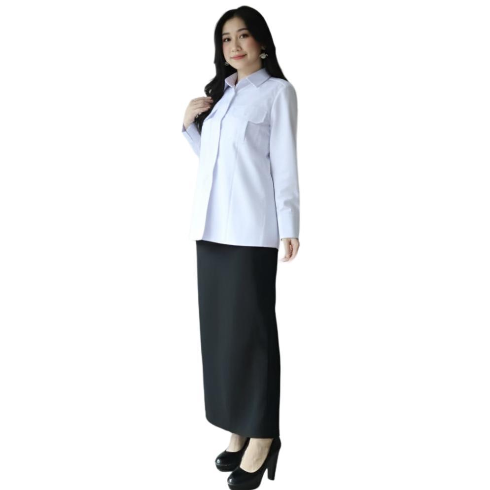 Termurah Kokobatik  - Baju Seragam Dinas Pdh Warna Putih Pns Kemenag Pria Dan Wanita