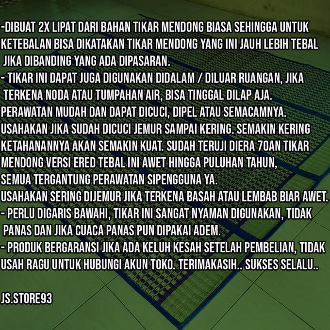 Tikar Lantai Lipat Piknik Jumbo Indoor Outdoor Tebal