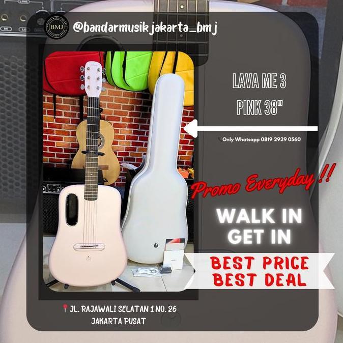 Murah Lava Me 3 Smart Guitar 38 Inch Bmj