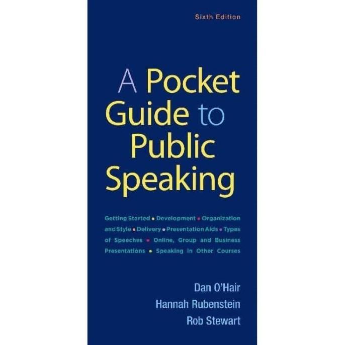 A Pocket Guide to Public Speaking