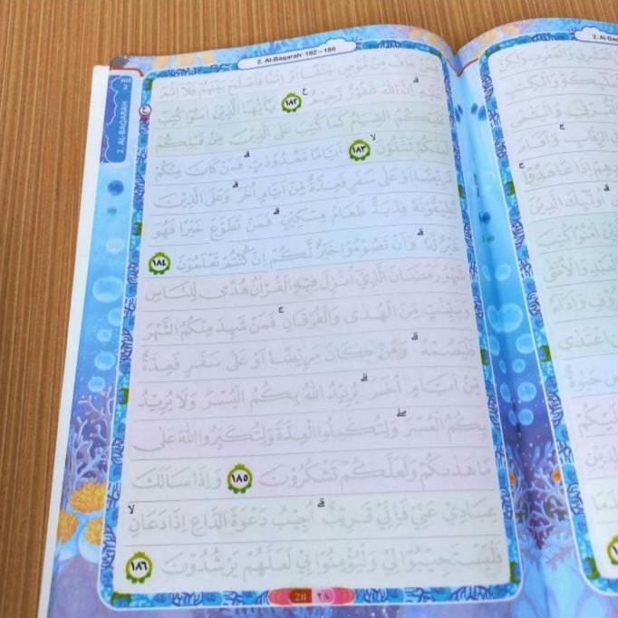 Al-Qur'an Mushaf Tulis For Junior Juz 1-30 Plus 5 Blok Panduan Hafalan