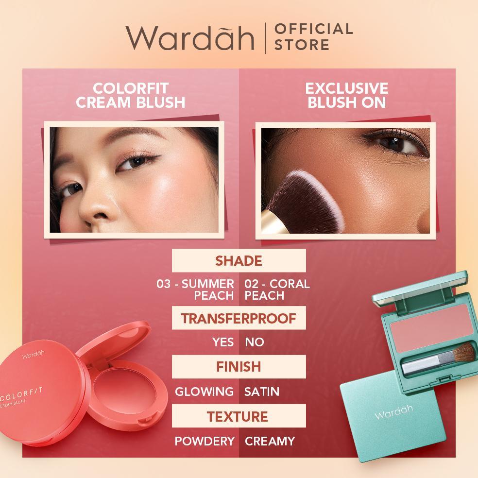 Wardah Colorfit Cream Blush | Blush On