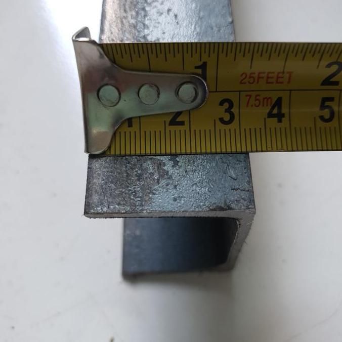 Besi UNP 5 CM Tebal 3,6 mm