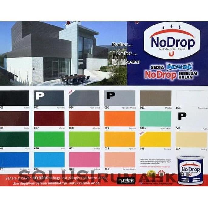 Cat Pelapis Anti Bocor 20 Kg Pail No Drop Genteng Atap Dinding Luar