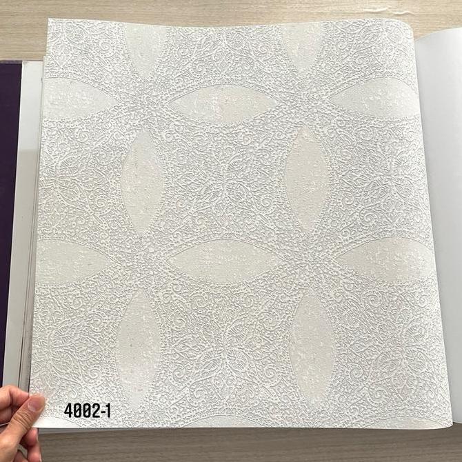 Wallpaper Dinding Peremium Vinyl Roll Besar Korea Ruang Tamu Kantor