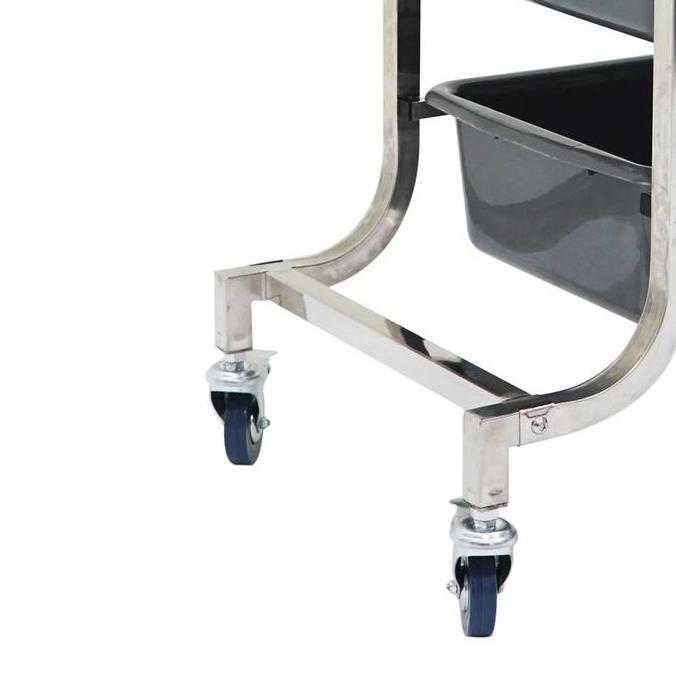 Troli Pengangkat Piring/Dish Collect Trolley Mutu DCT-31