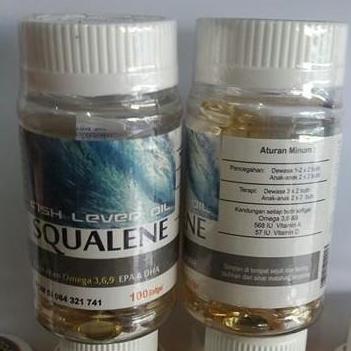 Lansungkirim- Salmon Omega 3,6,9 + Shark (Hiu) Squalene Fish
