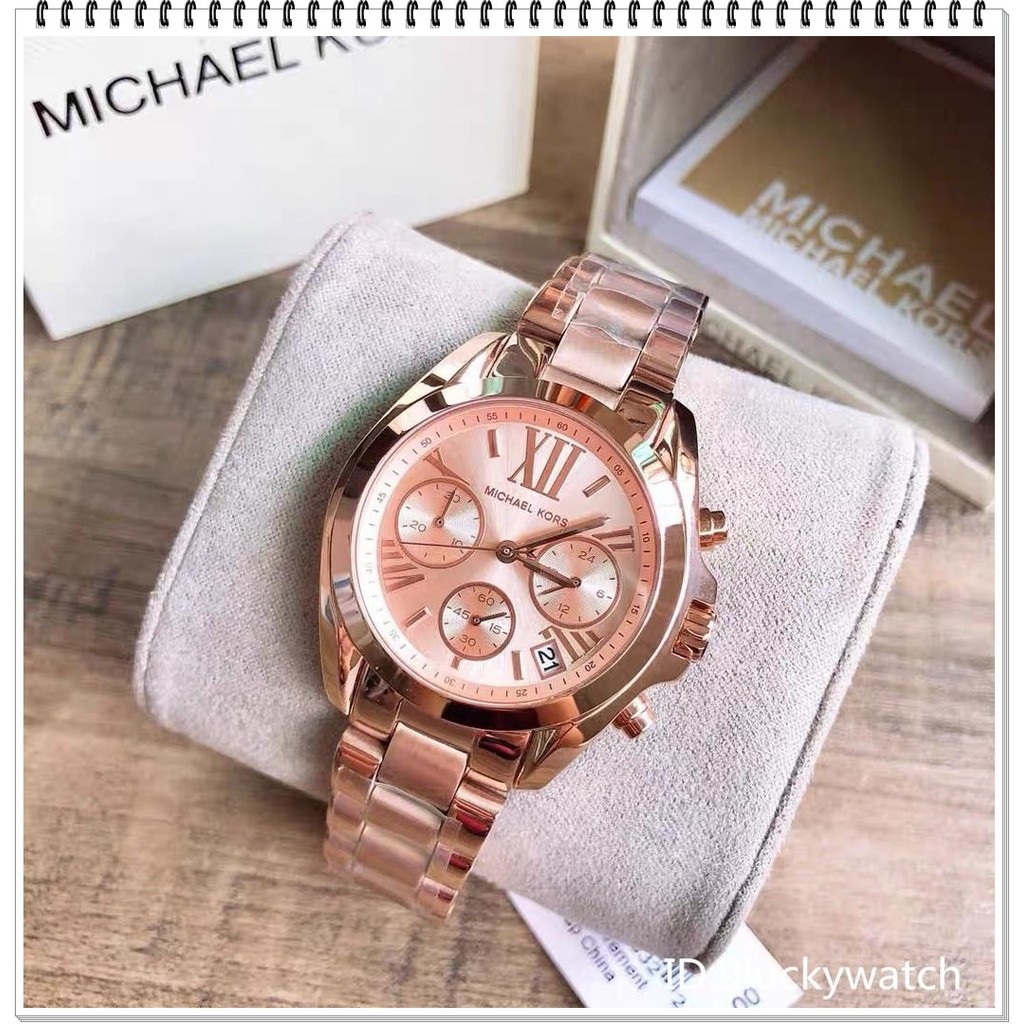 Michael Kors MK5799 women's stainless steel quartz watch casual braclet dress watch