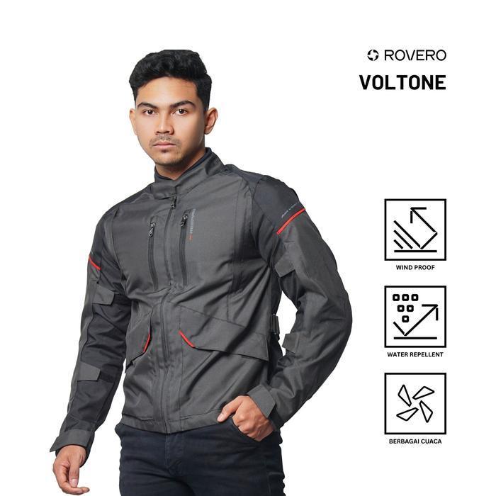 Jaket Respiro Voltone | Jaket Motor Sport Touring Pria Windproof