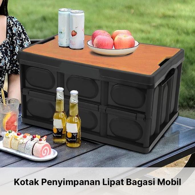 TERLARIS KOTAK BOX LIPAT PIKNIK CAMPERVAN MULTIFUNGSI / FOLDABLE STORAGE BOX