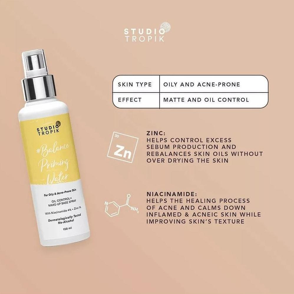 Studio Tropik Original Priming Water Studio Tropik Flawless Priming Water Studio Tropik Balance Prim