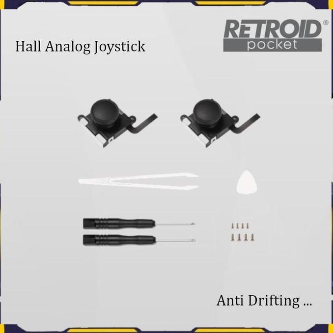 Retroid Pocket Hall Sensing Joystick Replacement Parts Retroid Pocket 3 / 3+