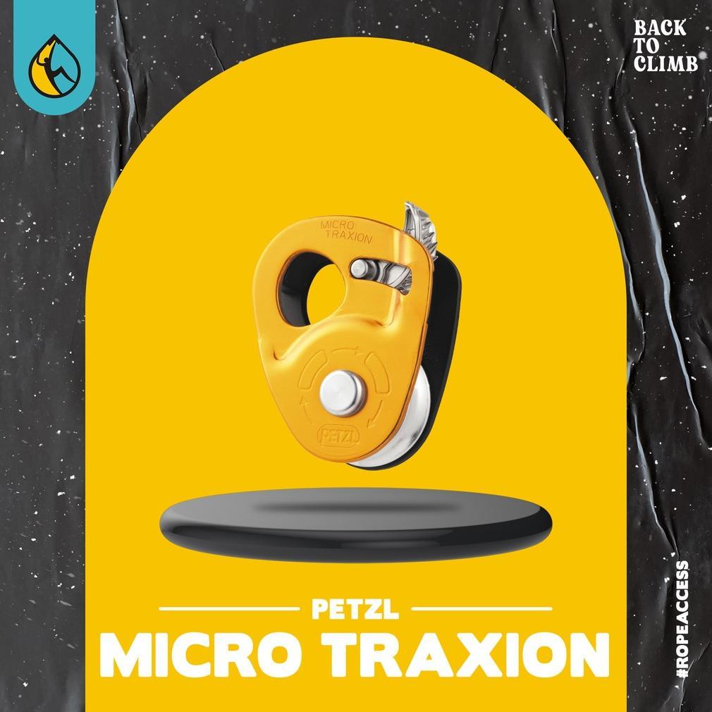 Marr PETZL MICRO TRAXION Pulley Progress Capture Rope Access