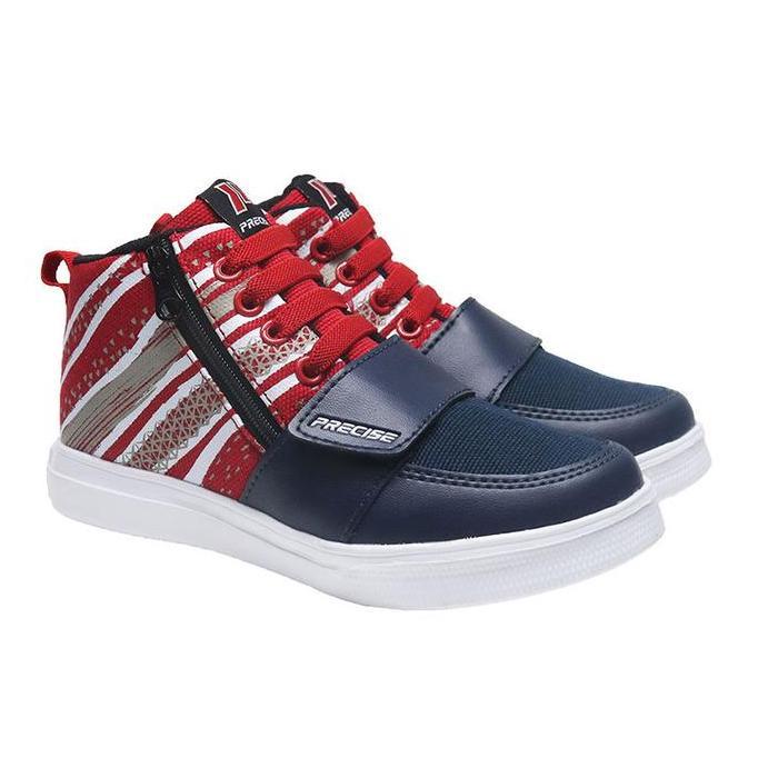 Precise Amaro Tod Sepatu Sneakers Anak Balita - Navy/Red