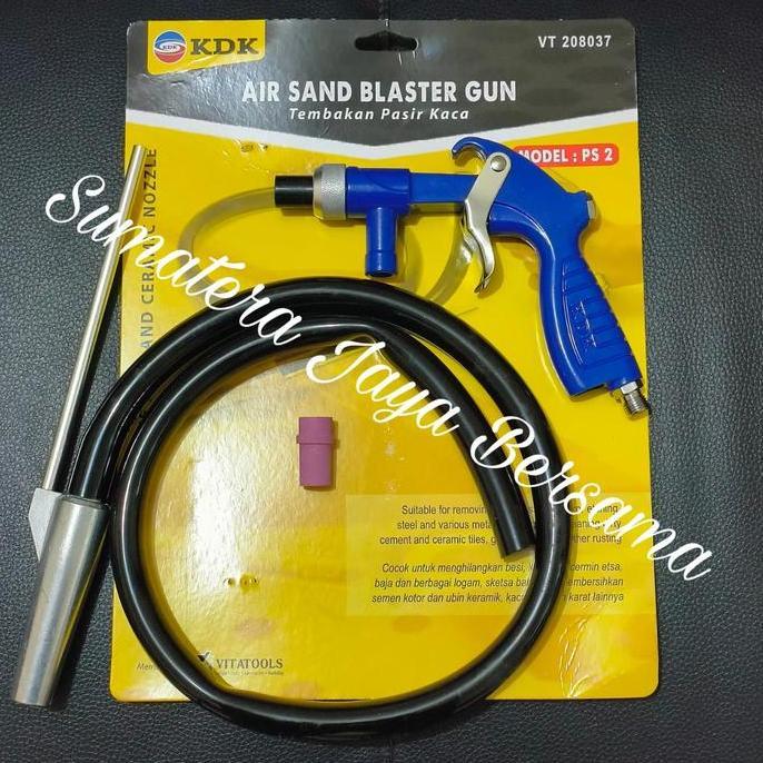 Sand blasting gun Blaster Alat semprot pasir perontok cat karat