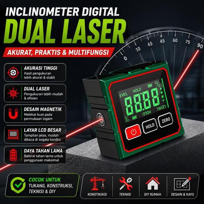 Pikadhamy - Laser Level Bangunan Waterpass Tingkat Waterpass Laser Pasang Keramik Laser Leveling Tu 