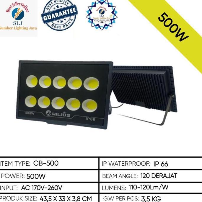 LAMPU SOROT LED COB 500W 600W 1000W  / LAMPU SOROT OUTDOOR