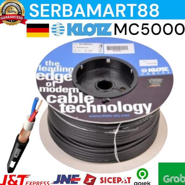 TERMURAH - KABEL MIC AUDIO KLOTZ MC 5000 / KLOTZ MC5000 KABEL MICROPHONE ORIGINAL GERMANY 100METER