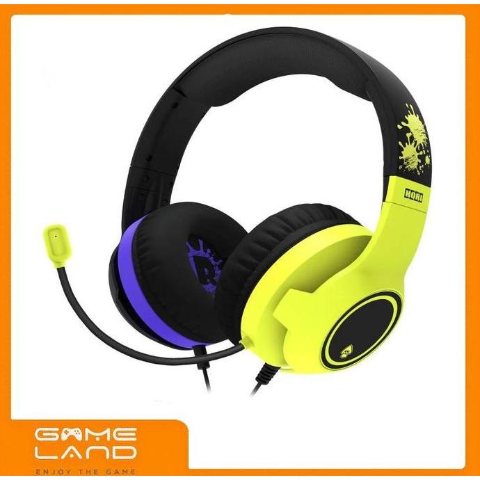 Splatoon 3 Hori Gaming Headset Headphones Nintendo Switch Wired