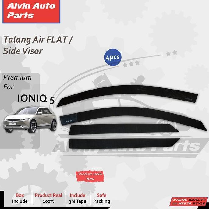 TALANG AIR  IONIQ 5/ SIDE VISOR IONIQ 5 FLAT  / ACCESSORIES IONIQ 5 PROMO