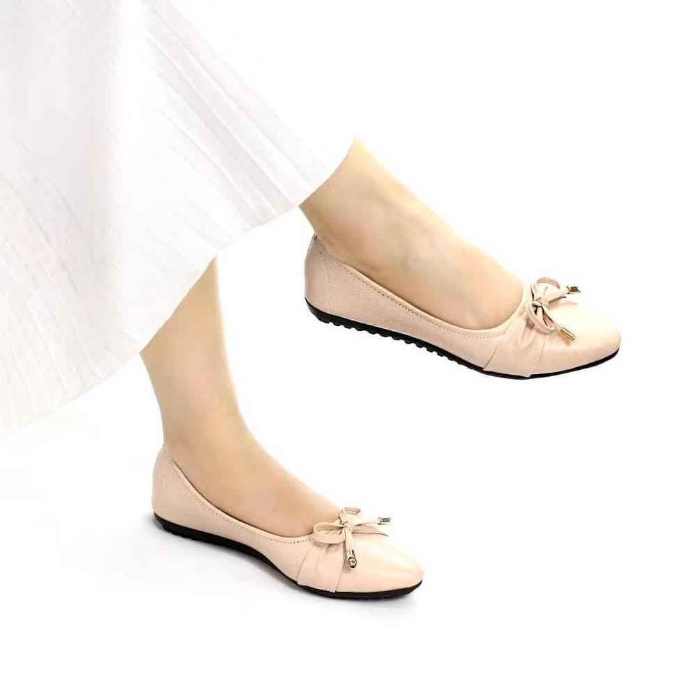 Termurah Sepatu Flat Shoes Wanita Simpel Gaya Korea | Flat Shoes Wanita Kekinian Korean Style