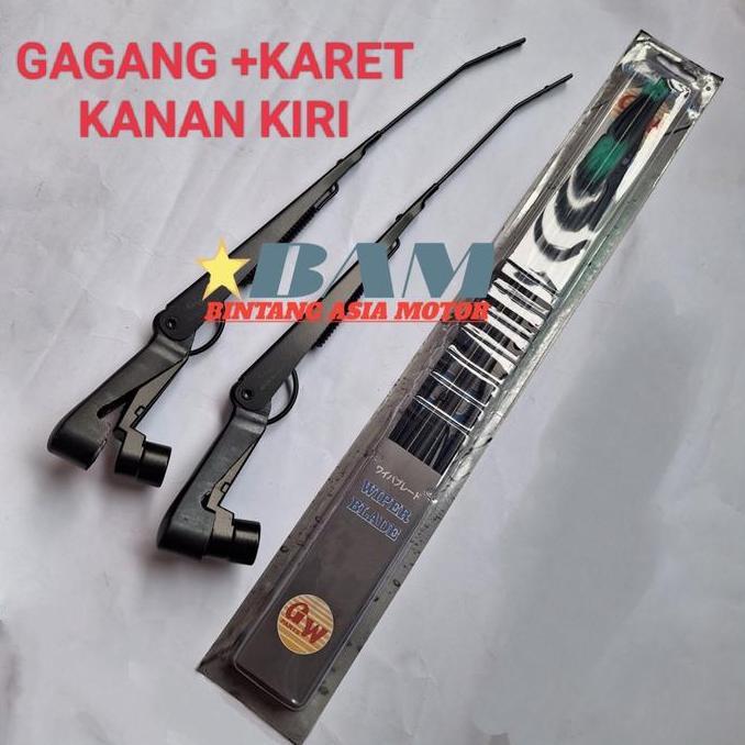 Gagang Stang Tangkai Wiper Kijang Super Grand Rover Jantan 1Set Kompli