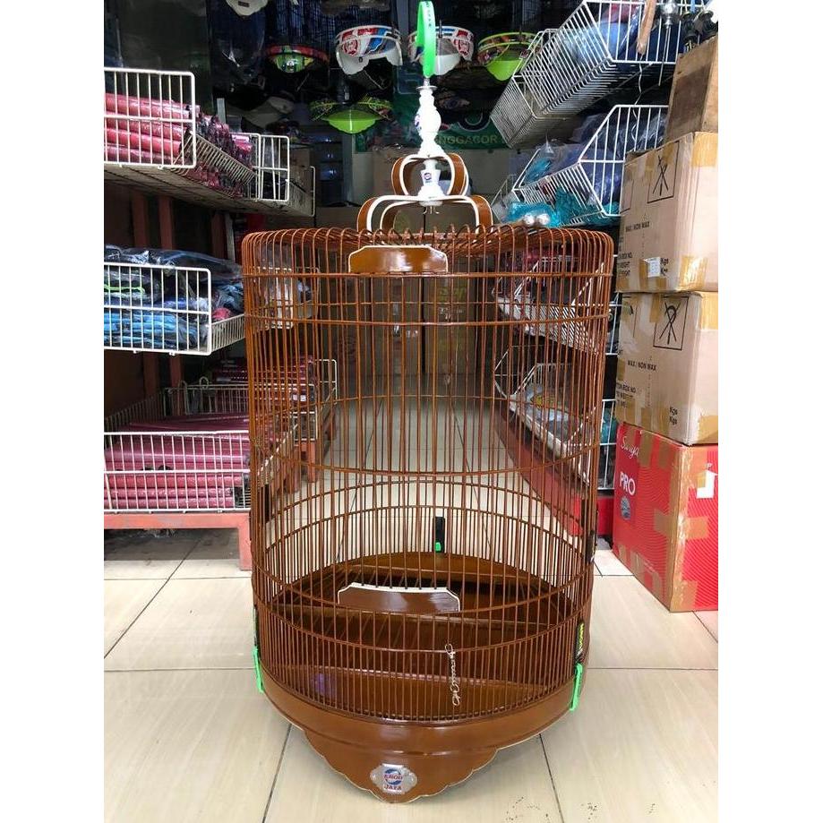 NEW SANGKAR KANDANG MURAI EBOD LIS AKRILIK NO 1 DM 60 ORI