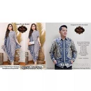 LIFESTYLE Sarimbit Kaftan SINARAN / Couple dress batik kaftan Asimetris / baju couple kondangan LIFE