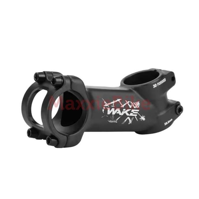 WAKE A001 Stem Riser Stang Sepeda 25 Derajat Oversize OS 31.8mm 70/80/90/100/110mm Alloy MTB Outdoor
