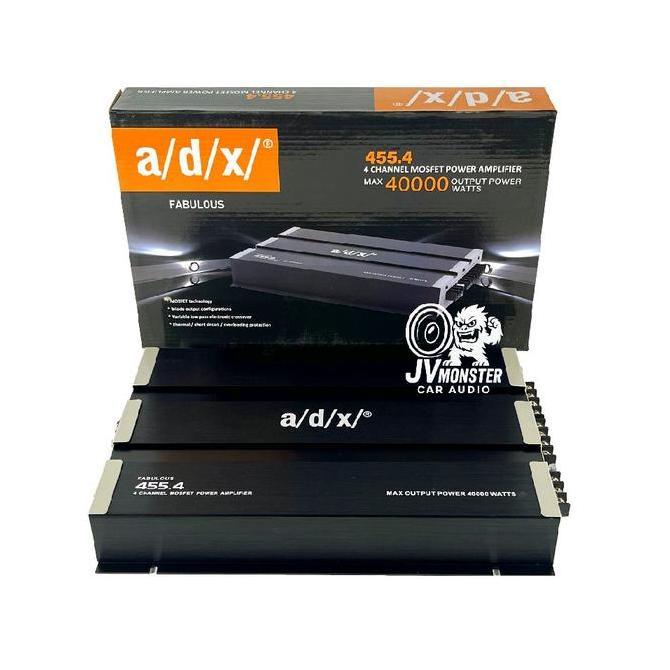 Promo Adx Power Adx Fabulous 455.4 Max Power 40000Watt Amplifier Mobil Mosfet Techology Triode Outpu
