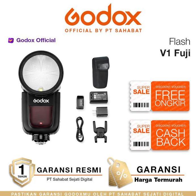 Godox V1 Flash for Fuji / Godox V1 / Godox V1 Fuji
