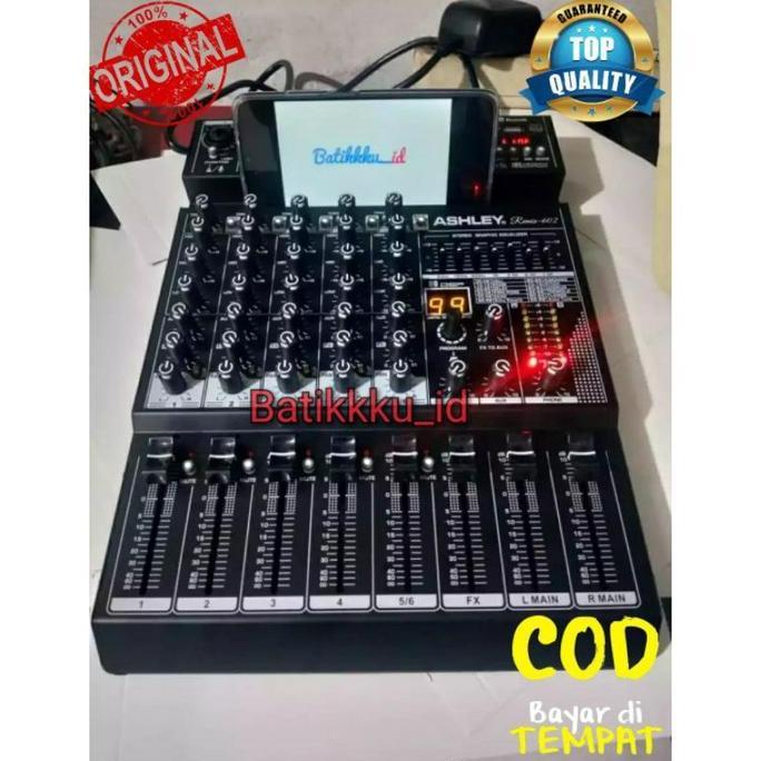 Grosir Mixer Ashley Remix-602 / Remix602 / Remix 602 Original (6 Channel) Bisa Bluetooth