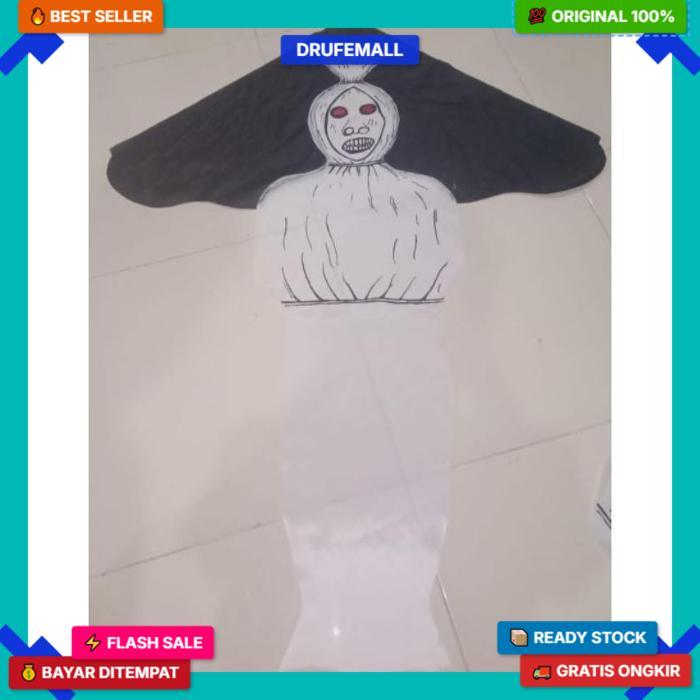 Layangan Kain / Layangan Hias / Layangan Pocong / Layangan Kuntilanak Terbaik Di Kelasnya