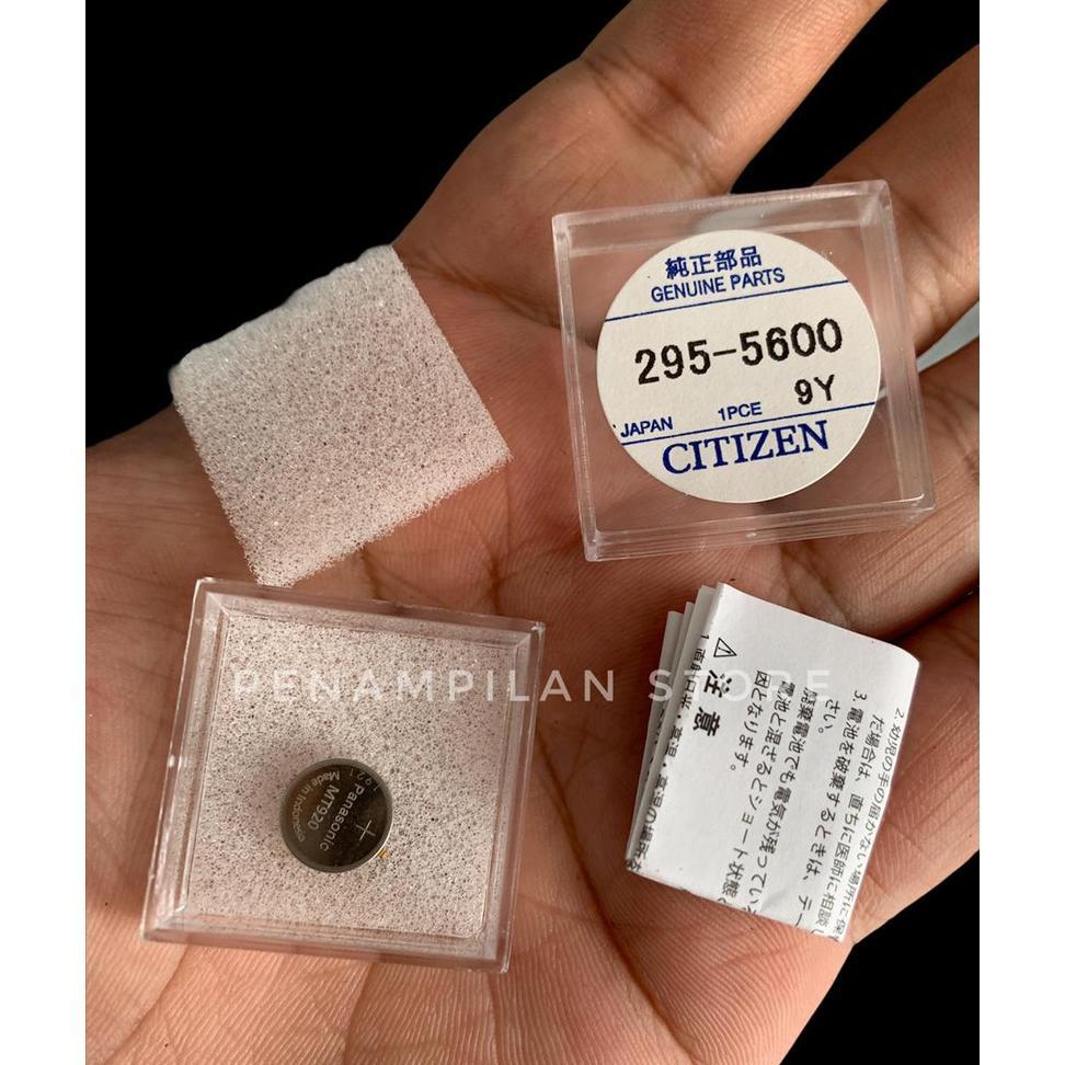 Baterai Batu Jam Tangan Citizen Ecodrive Capacitor Mt920 Mt 920 295-5600 Original Panasonic