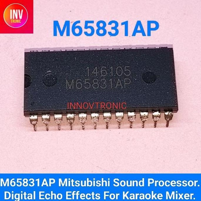 Grosir Ic M65831Ap 24Pin Karaoke Echo Sound Effects Mitsubishi For Karaoke Audio Mixer
