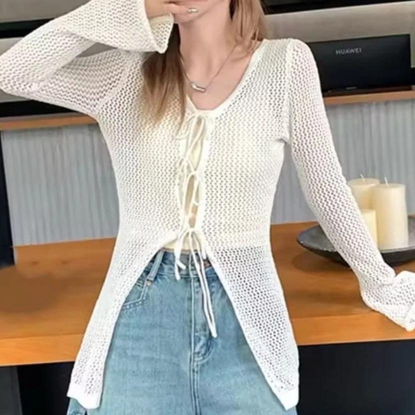 Aurora Cardi Tali Pita | Korean Cardi | Cardi Wanita