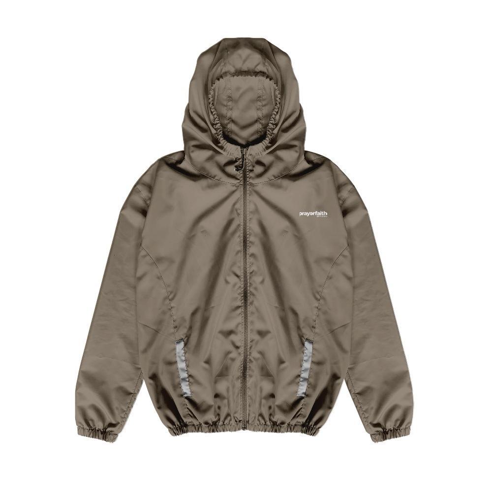 100% Aman Prayerfaith - Jacket Parasut Pria Waterproof Hoodie Jumbo Outdoor Keren
