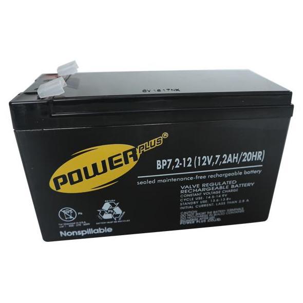 Motero- Baterai Ups 12V 7,2Ah Battery Ups Aki Kering 12V 7.2Ah Aki Ups Powerplus 7.2Ah