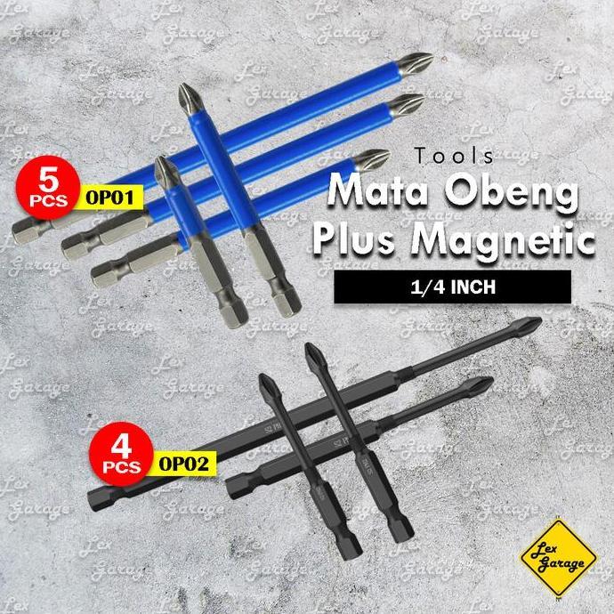 Mata Obeng Bor Magnet Set Cordless Baterai Elektrik Panjang Plus Allshop