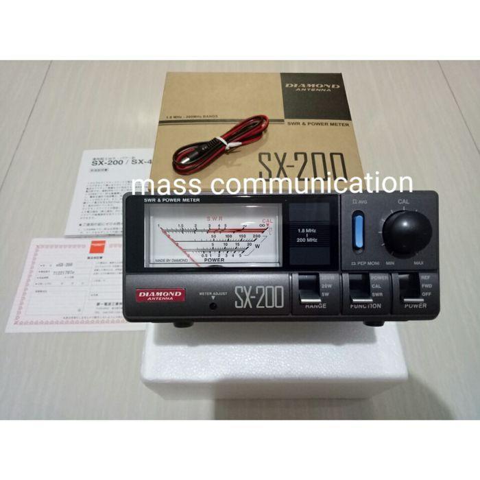 Swr & Power Meter Diamond Sx200 , Swr Diamond Sx-200 , Diamond Sx 200 Original Dan Terpercaya