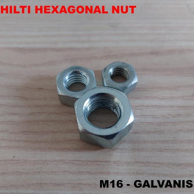 NUT / MUR GALVANIS HILTI M16 READY