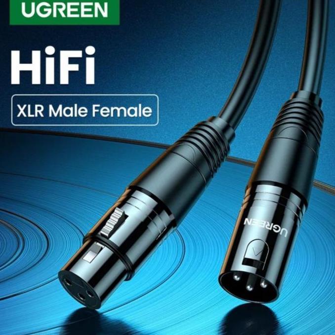 Flaro- Ugreen Kabel Xlr Extension Microphone - Ugreen Xlr To Mic Amplifier