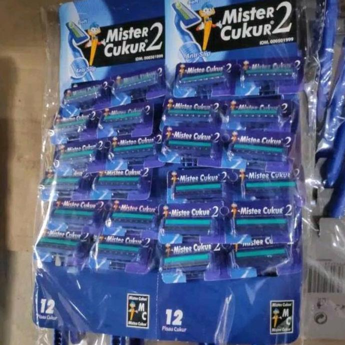 Stock Sll Baru- Grosir_ Grosir Cukuran Jenggot /Cukuran Kumis Isi 4 Pcs Cukur Manual