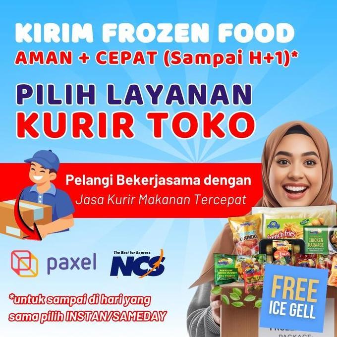 Carne- Nugget Ayam Susu Pelangi Nugget Halal Non Msg & Non Pengawet
