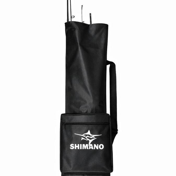 TAS MANCING SHIMANO PREMIUM FISHING ROD BAG TAHAN AIR, MUAT BANYAK JORAN, KUAT & AWET PANCING FD99