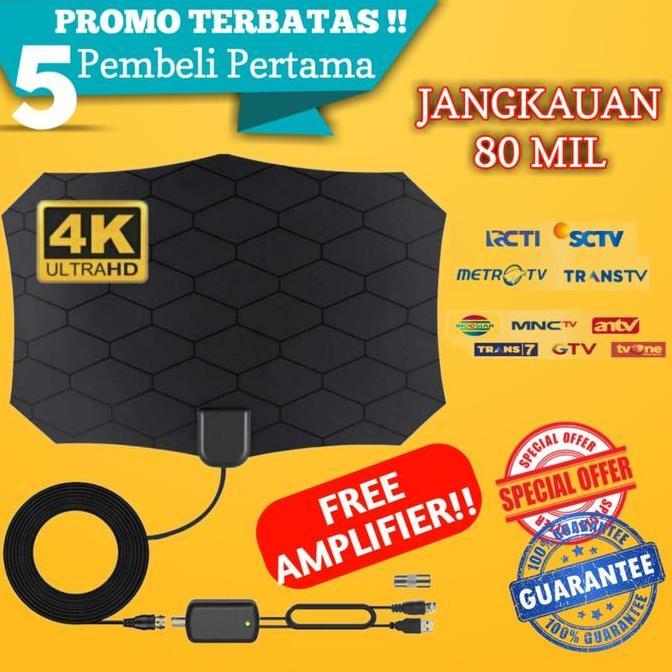 oktaverinageola - original antenna tv digital indor super jernih antena analog taffware