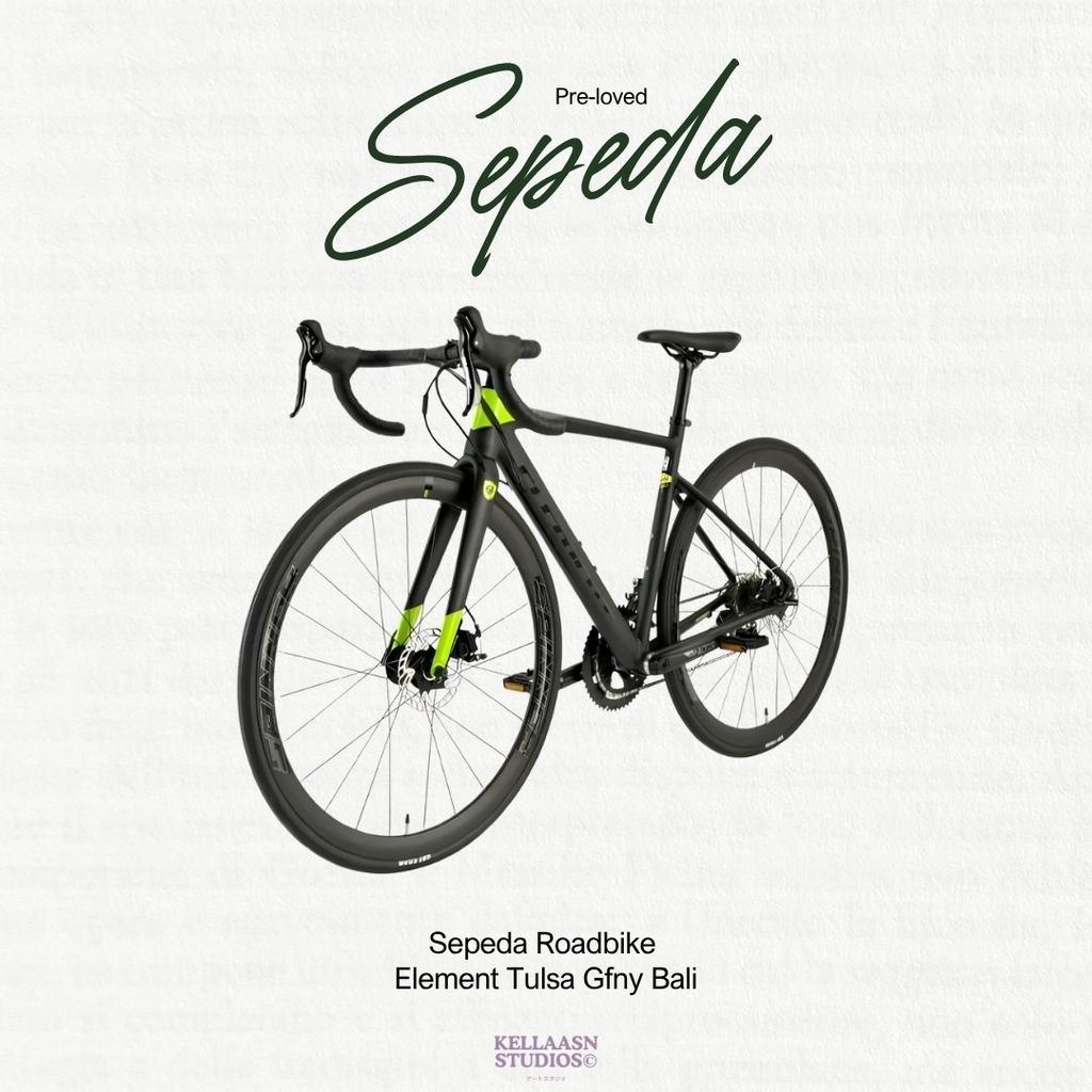 [SECOND] Sepeda Roadbike - Element Tulsa Gfny Bali Size M